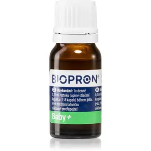 Biopron® BABY+ s vitaminom D kvapky s probiotikami pre deti 10 ml