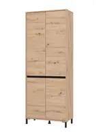 Předsíňová skříň maddie - dub, černá