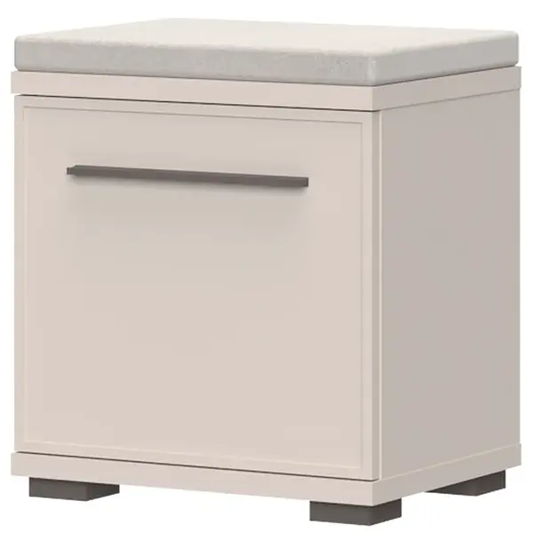 Malý botník s polstrováním baptiste - béžová