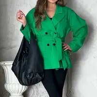 Green jacket By la la cxp1067.green