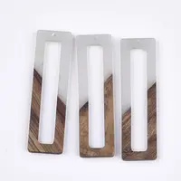 Resin & Walnut Wood Big Pendants