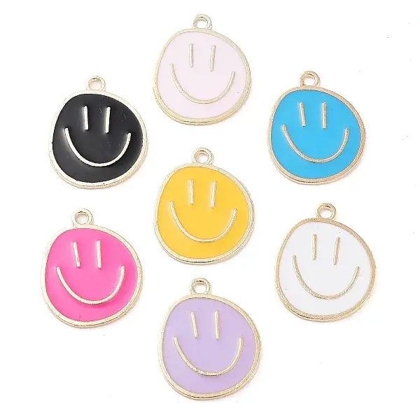 Alloy Enamel Pendants