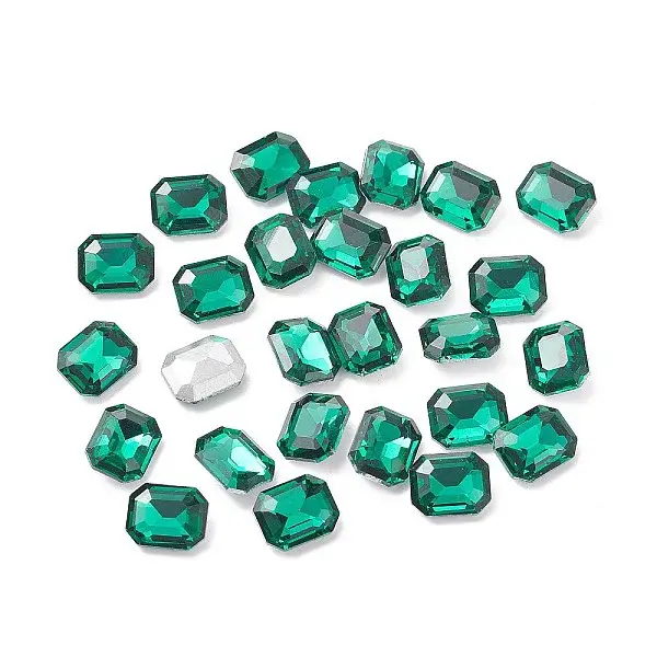 Pointed Back Glass Rhinestone Cabochons