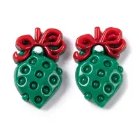 Christmas Decorations Theme Opaque Resin Decoden Cabochons