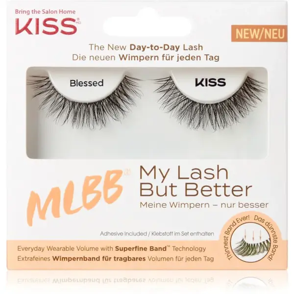 KISS My Lash But Better umělé řasy 01 BLessed 1 pár