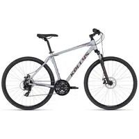 Pánské crossové kolo KELLYS CLIFF 70 28" - model 2025 L (21", 175-190 cm) Glacial Grey