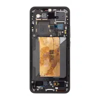 LCD display + dotyková deska + přední kryt pro Xiaomi 15 5G, black (Service Pack)