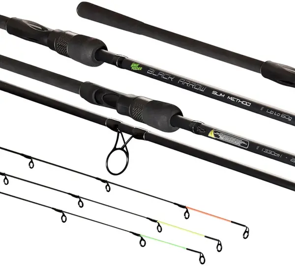 Sensas prut black arrow slim method 3,3 m 60 g 2-díl