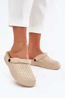 EVENTO Pěnové Pantofle Dámské Béžové Faylina