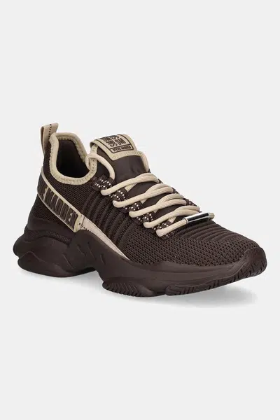 Tenisky Steve Madden Mac-E dámské, hnědá barva, 11004642