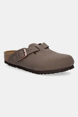 Dětské pantofle Birkenstock Boston hnědá barva, 1030809