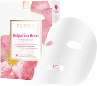 FOREO Hydratační pleťová maska pro suchou a unavenou pleť Bulgarian Rose (Hydrating Sheet Mask) 3 x 20 g