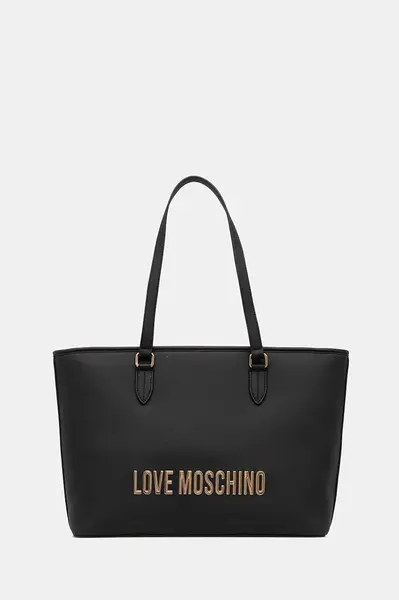 Kabelka Love Moschino černá barva, JC4190PP1NKD0000