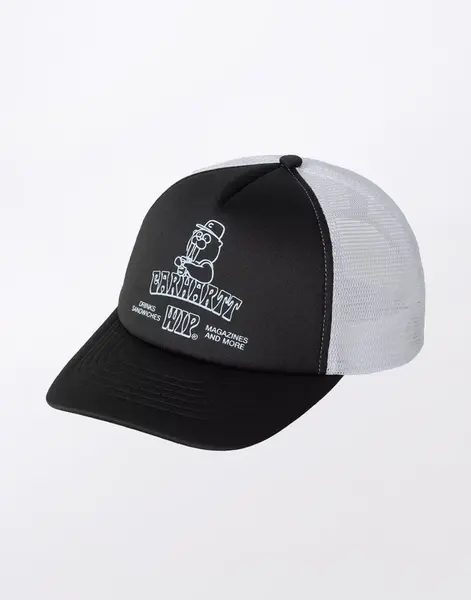 Carhartt WIP Sandwich Trucker Cap Black