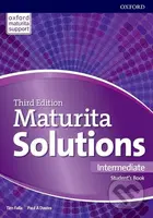 Maturita Solutions - Intermediate - Student's Book - kniha z kategorie Jazykové učebnice a slovníky
