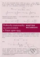 Doktorky matematiky na univerzitách v Praze 1900-1945 - kniha z kategorie Beletrie