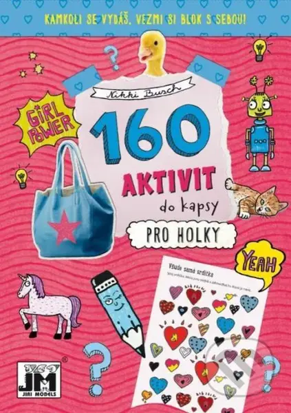 Pro holky - 160 aktivit - kniha z kategorie Úkoly pro děti