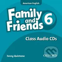 Family and Friends American English 6: Class Audio CDs /2/ - audiokniha z kategorie 1. stupeň