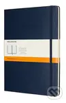 Moleskine - tmavomodrý zápisník (veľký, linajkovaný)