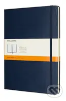 Moleskine - tmavomodrý zápisník (veľký, linajkovaný)