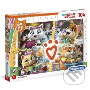44 Cats - puzzle z kategorie 15 - 60 dílků