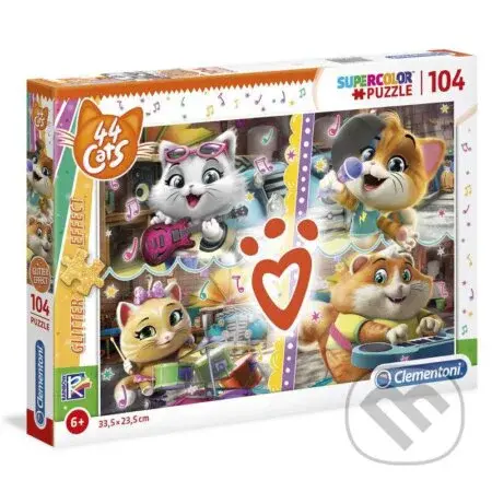 44 Cats - puzzle z kategorie 15 - 60 dílků