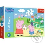 Prasátko Peppa / Zábava s přáteli - puzzle z kategorie 15 - 60 dílků
