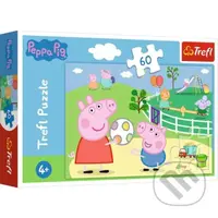Prasátko Peppa / Zábava s přáteli - puzzle z kategorie 15 - 60 dílků