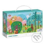 Puzzle s hledáním obrázků - Lesní kamarádi - puzzle z kategorie Maxi dílky