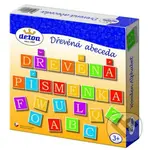Dřevěná ABECEDA výuková - hra z kategorie Vzdelávacie hry