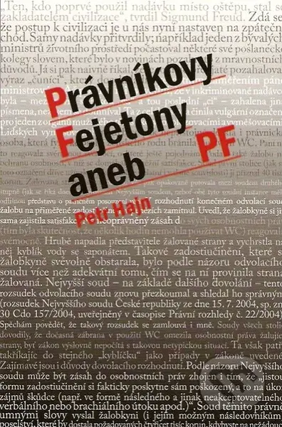 Právníkovy fejetony aneb PF - Petr Hajn - kniha z kategorie Beletrie