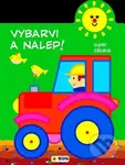 Vybarvi a nalep! Traktor (super zábava)