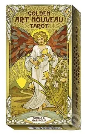 Golden Art Nouveau Tarot (78 Tarot Cards with instruction) - hra z kategorie Karty