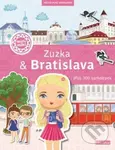 Zuzka & Bratislava (Město plné samolepek) - Lucie Jenčíková (Ilustrátor), Ema Potužníková - kniha z kategorie Pro děti