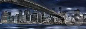 New York, Dark Night - puzzle z kategorie Města a stavby
