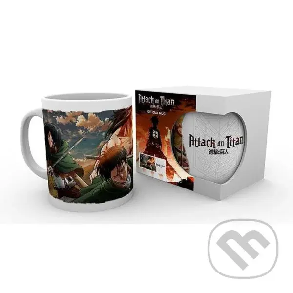 Attack on Titan Hrnček keramický 320 ml - Scouts,Attack on Titan Hrnček keramický 320 ml - Scouts