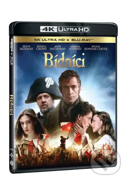 Bídníci Ultra HD Blu-ray (2BD (UHD+BD)) - Tom Hooper - film z kategorie Rodinné a romantické