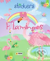 Flamingos - Stickers - kniha z kategorie Samolepky