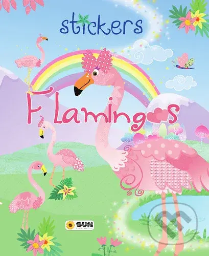 Flamingos - Stickers - kniha z kategorie Samolepky