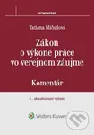 Zákon o výkone práce vo verejnom záujme (Komentár) - kniha z kategorie Personalistika