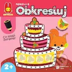 Co mlsají zvířátka? (Nalepuj a obkresluj) - kniha z kategorie Omalovánky