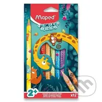 Pastelky Jungle Fever Jumbo 12 ks