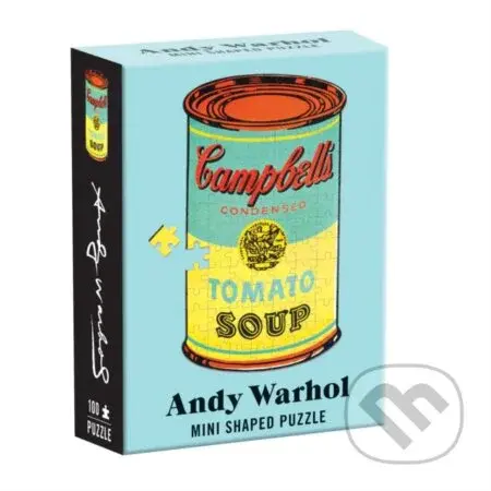 Andy Warhol Mini Shaped Puzzle Campbell - l - puzzle z kategorie Do 500 dílků