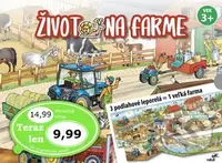 Život na farme (3 podlahové leporelá = 1 veľká farma) - kniha z kategorie Naučné knihy