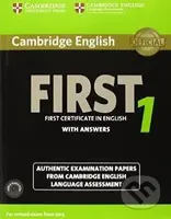 Cambridge English First 1: Student's Book Pack - kniha z kategorie Jazykové učebnice a slovníky