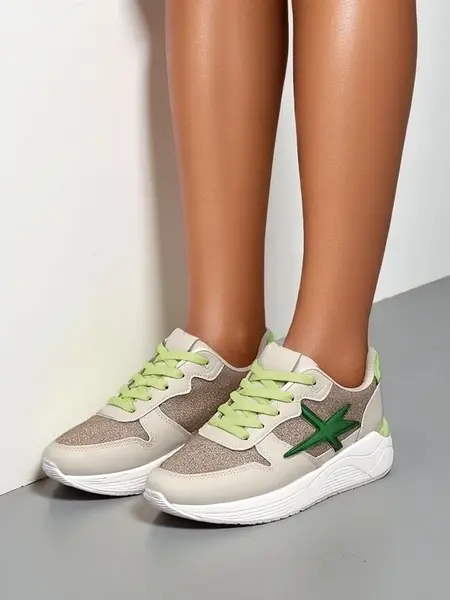 Resti Women's Sneakers with Glitter Avenues