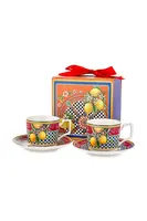 Sada šálků a podšálků pro 2 osoby home & lifestyle 220 ml více barev