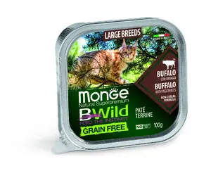 Monge BWild Grain Free Paté Terrine Large Breed - byvol so zeleninou 100 g