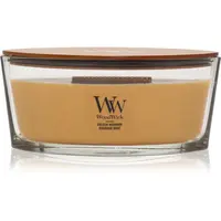 Woodwick Golden Bourbon vonná svíčka s dřevěným knotem (hearthwick) 453.6 g