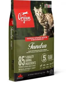 Orijen Tundra Cat - suché krmivo pro kočky 1,8 kg